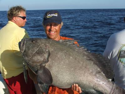 14 yellow fin, a 50 pound warsaw grouper and a couple of other fish make up a great day.